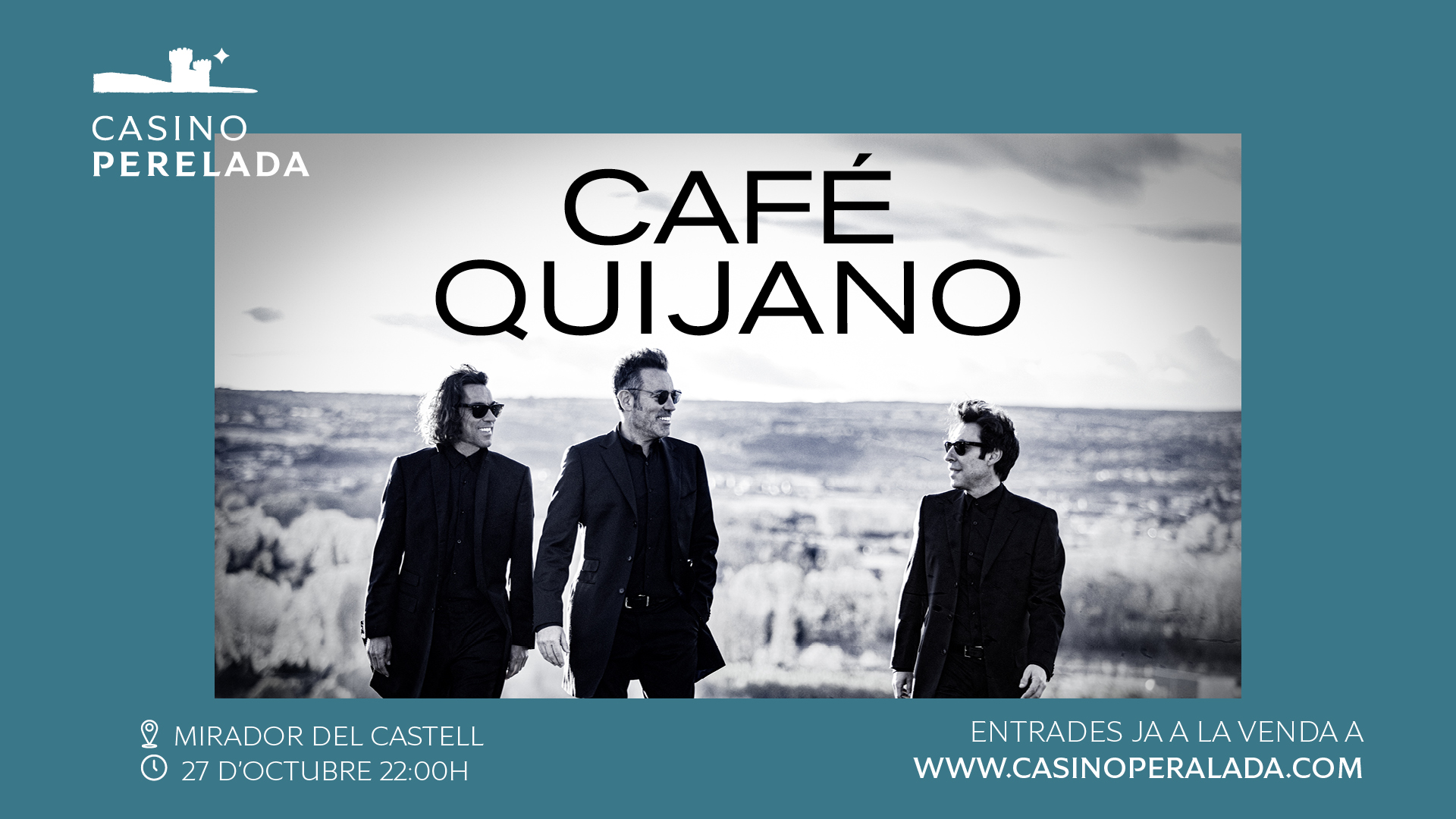 Café Quijano actuarà a Casino Perelada