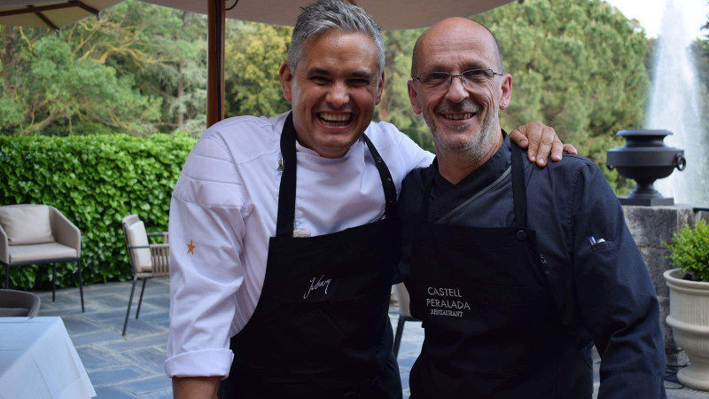 Espectacular sopar maridatge a càrrec de Nandu Jubany i Xavier Sagristà