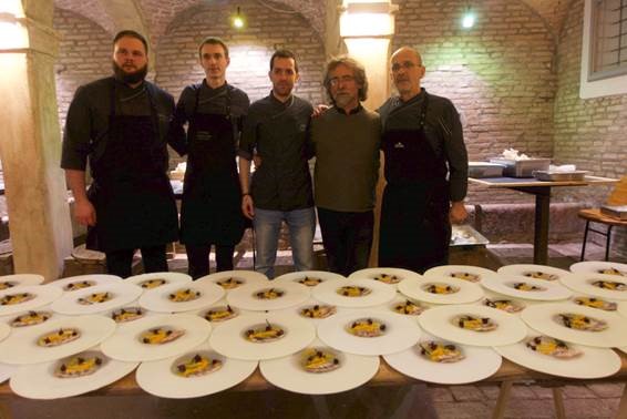 Castell Peralada Restaurant porta la seva cuina a Bolonya per sumar-se al projecte artístic i social de Joan Crous