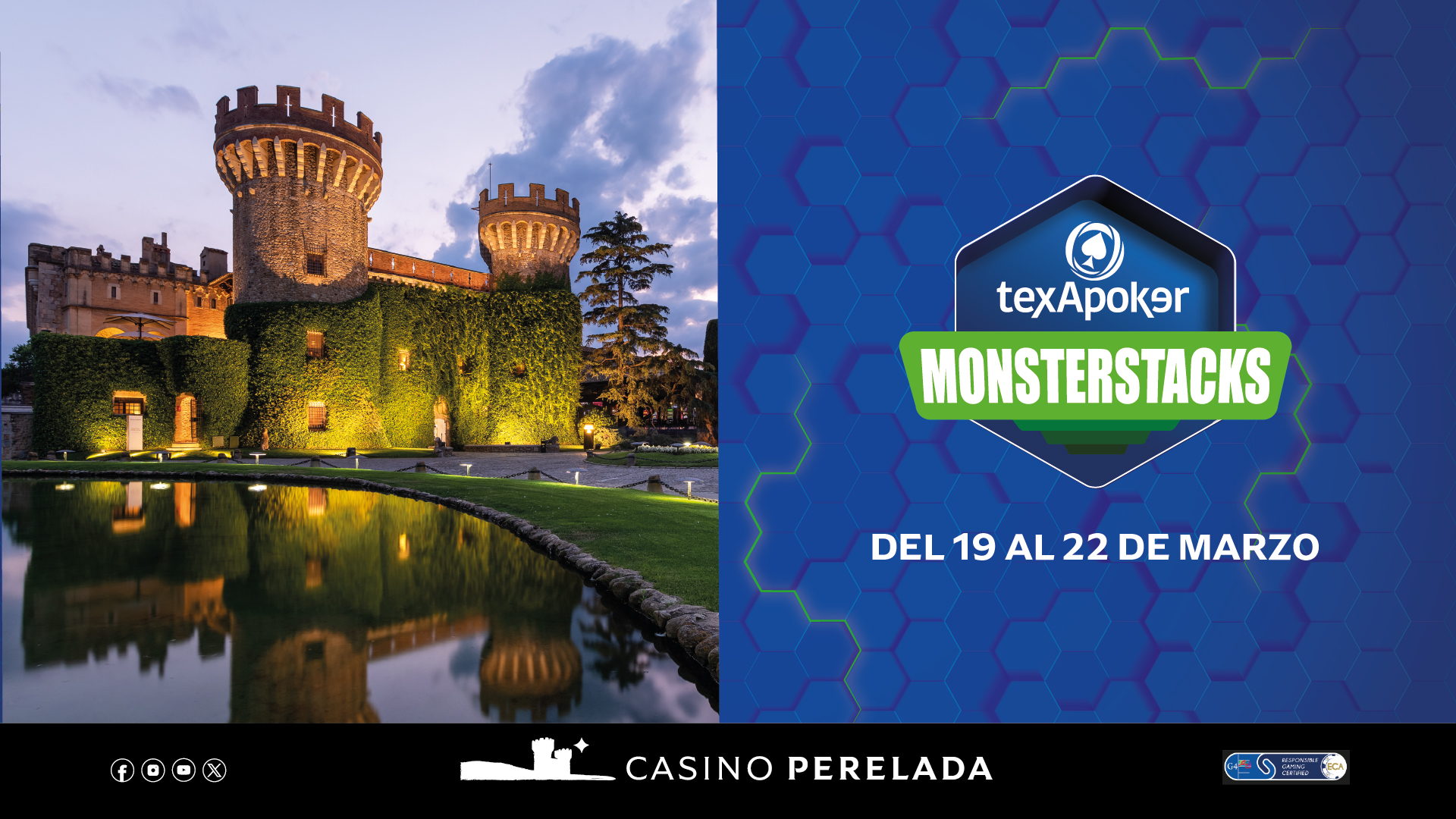 Casino Perelada, seu del circuit Texapoker Monsterstacks