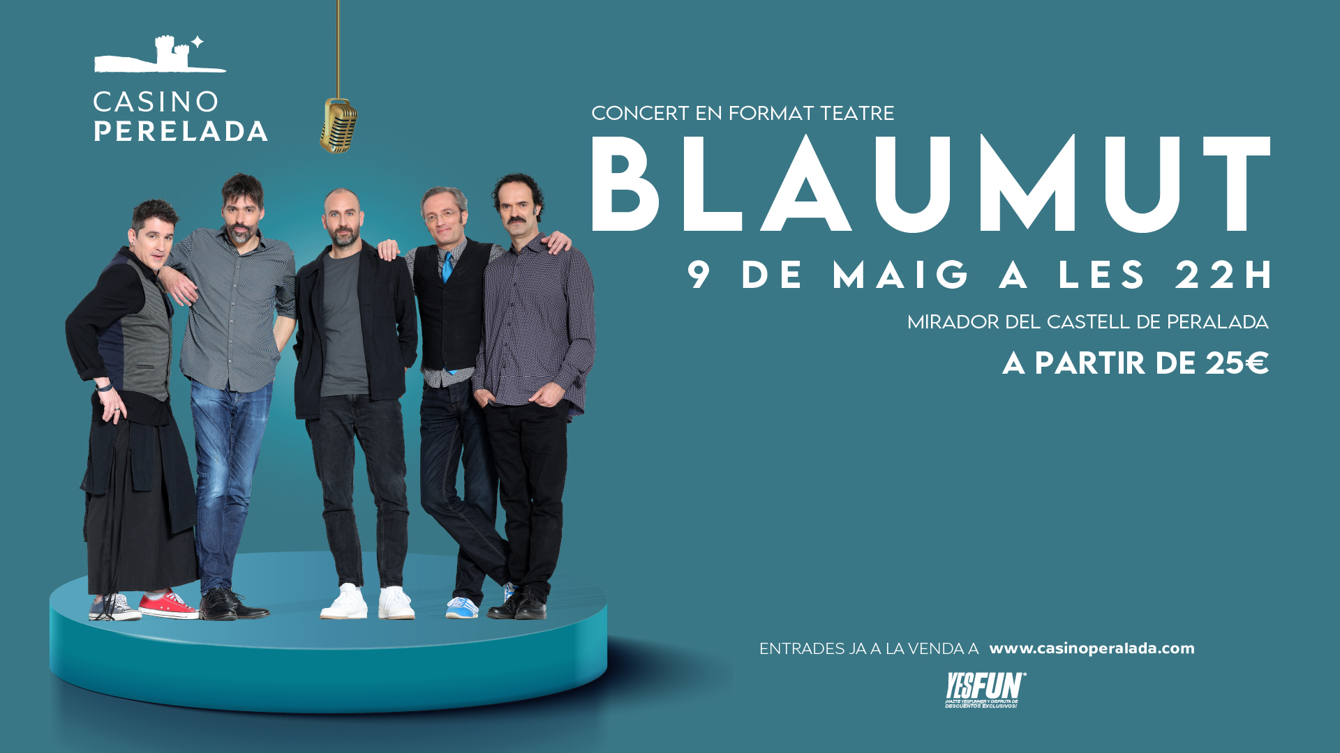 Blaumut will present "Abisme" at Casino Perelada